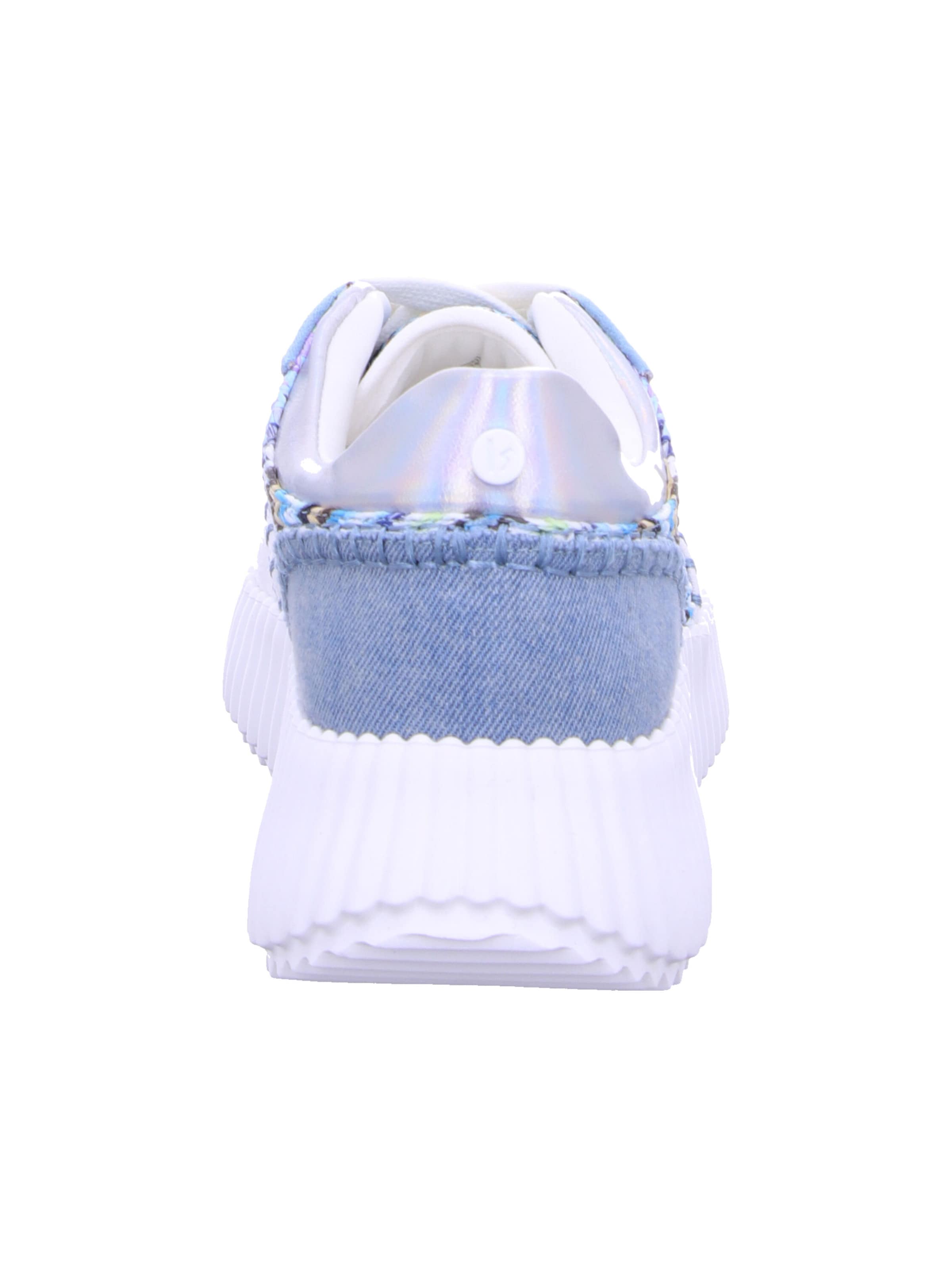 LA STRADA Platform trainers in Blue