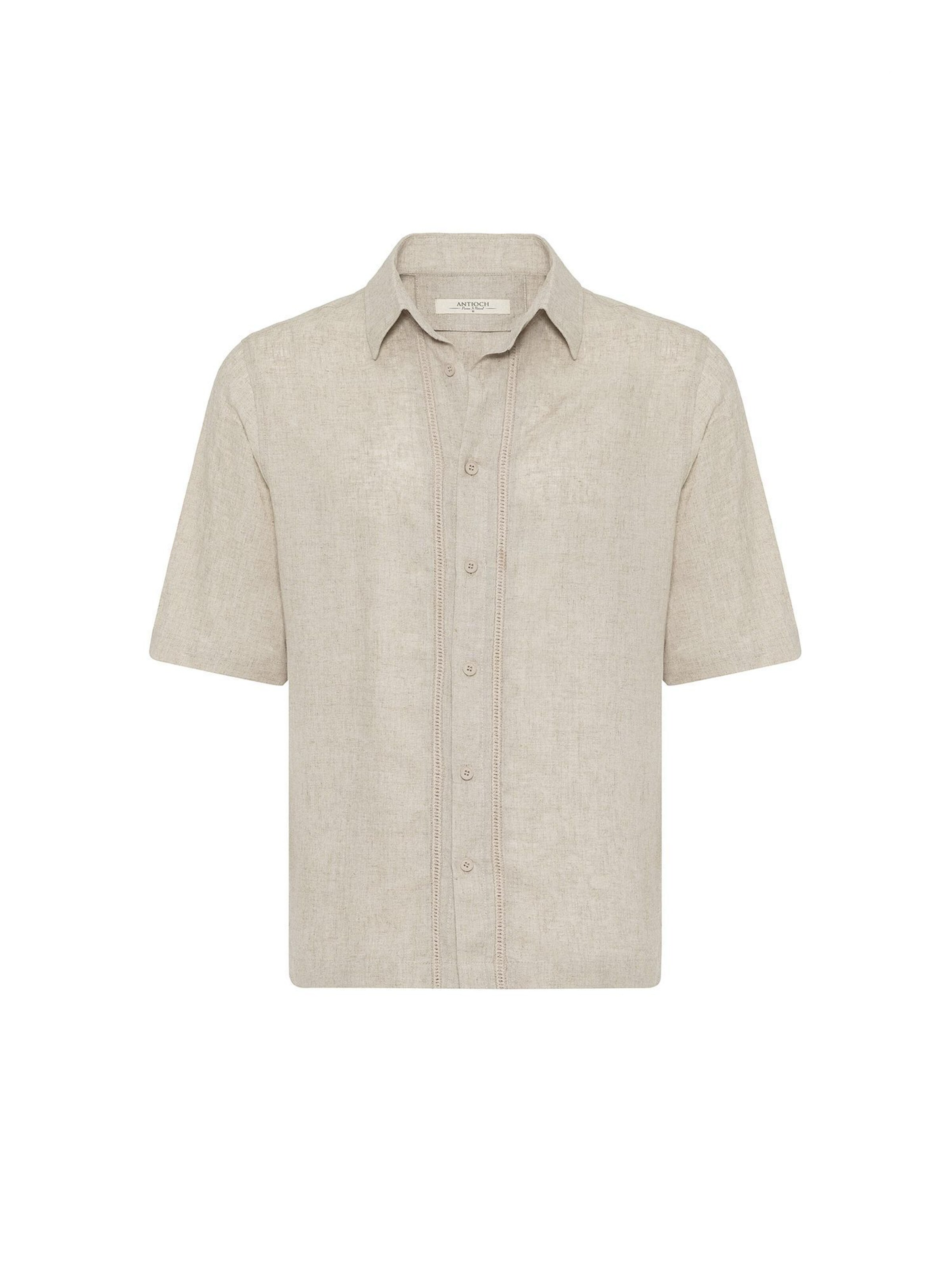 Antioch Средняя посадка Рубашка в Серый: спереди