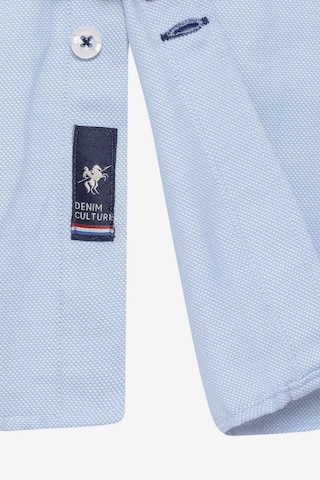 DENIM CULTURE - Regular Fit Camisa clássica 'JONES' em azul