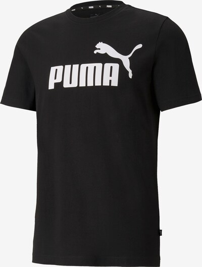 PUMA T-shirt i svart / vit, Produktvy