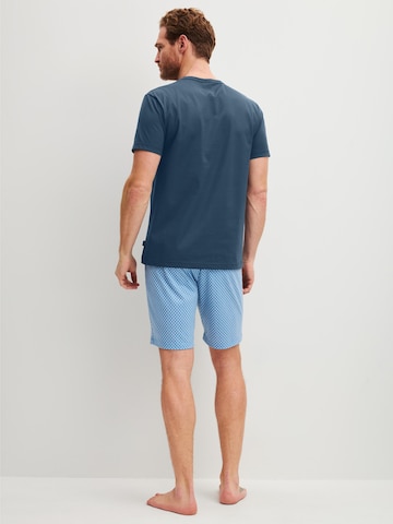 CALIDA Short Pajamas 'Cotton Special' in Grey