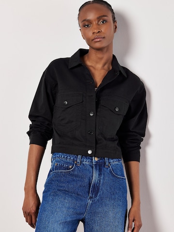 Apricot Between-Season Jacket in Black