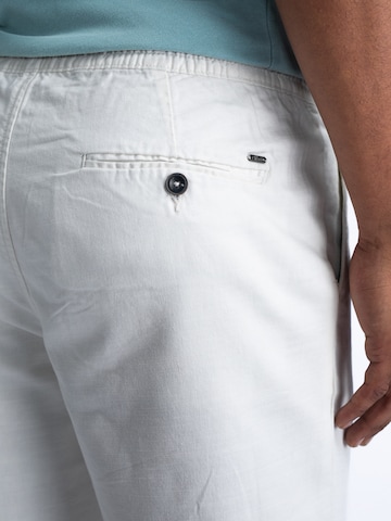 Regular Pantalon chino Petrol Industries en blanc