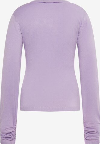 Pull-over faina en violet