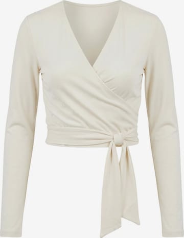 LOTUSCRAFTS Top 'Amina Wrap Top' in Weiß: Vorderseite