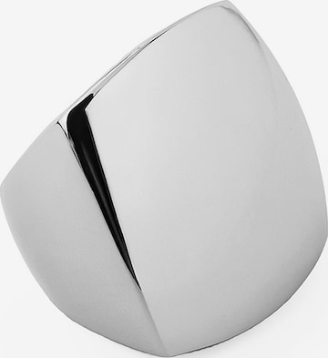 TATUUM Ring 'Dot' in Silber: Vorderseite