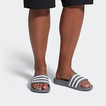 Scarpe da spiaggia / da bagno 'Adilette Aqua' di ADIDAS PERFORMANCE in grigio