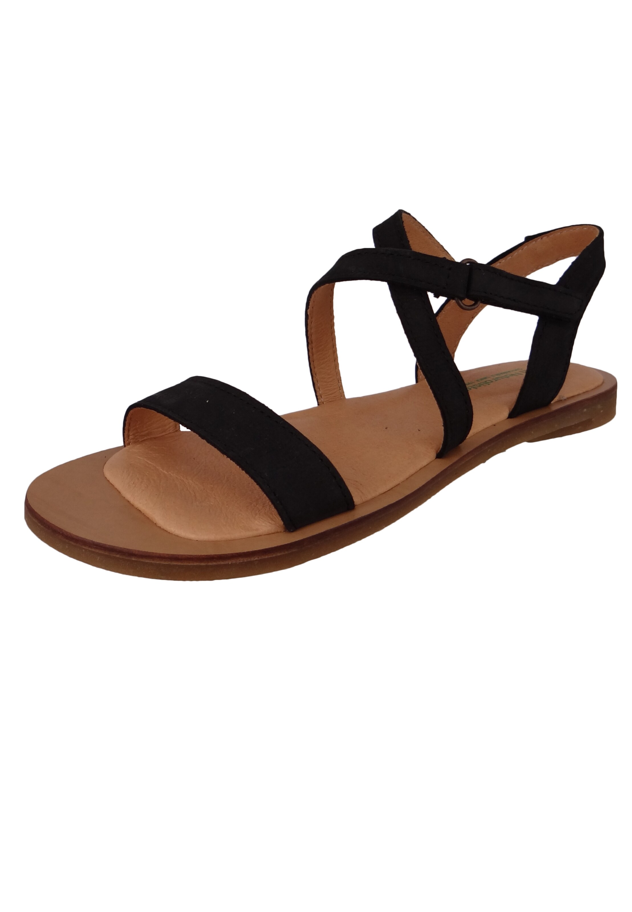 Sandales 'Tulip' EL NATURALISTA en noir : devant