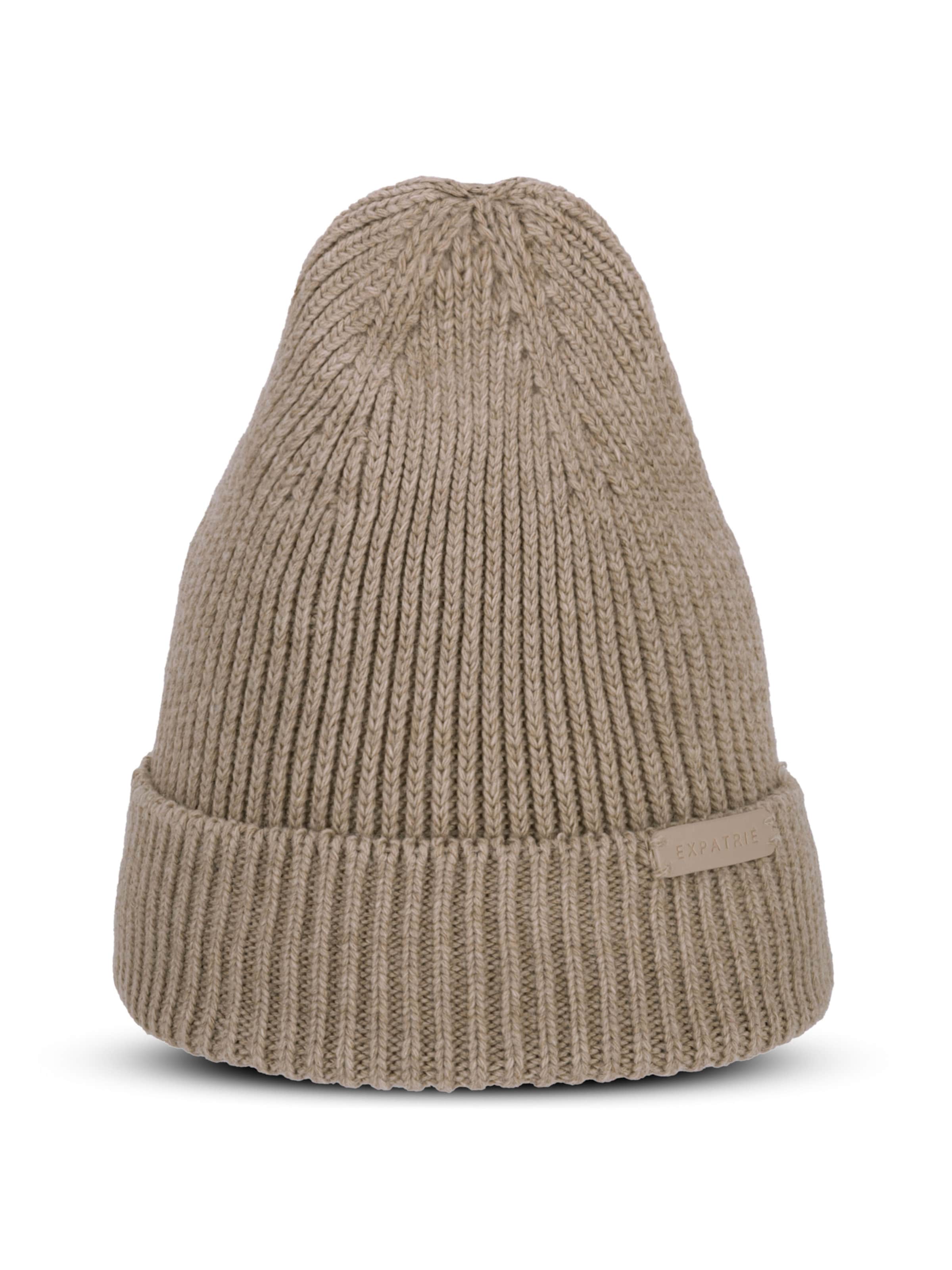 Berretto &#x27;Luna&#x27; di Expatrié in beige: frontale