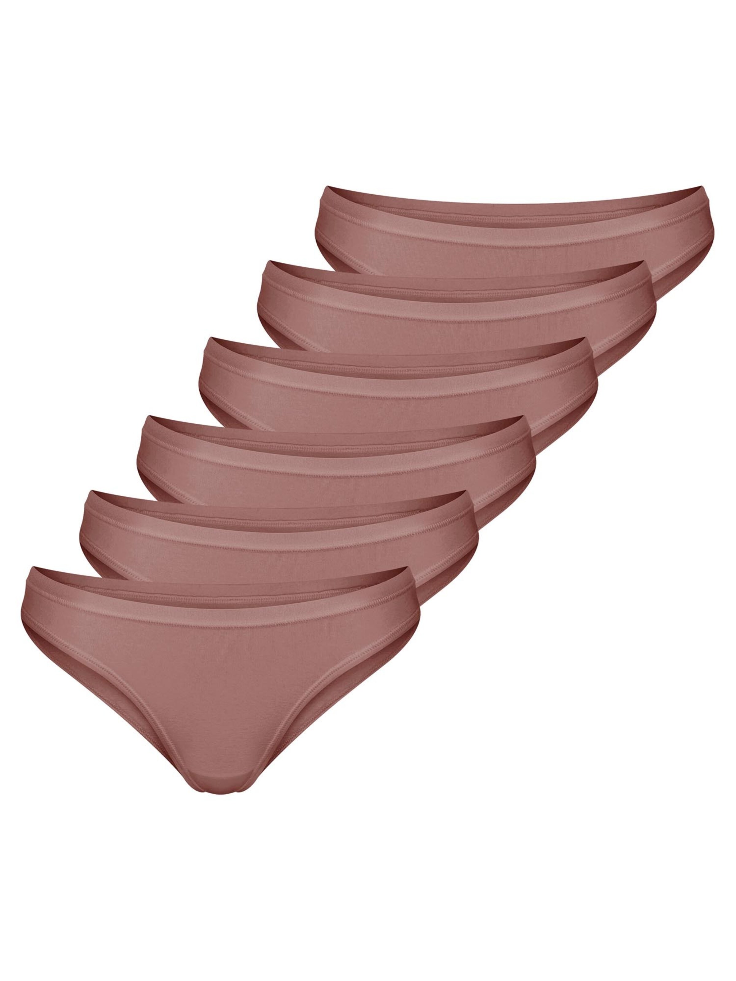 SLOGGI Slip 'GO Daily Cotton'‌‌‌‌‌‌‌‌‌‌ in Braun: Vorderseite