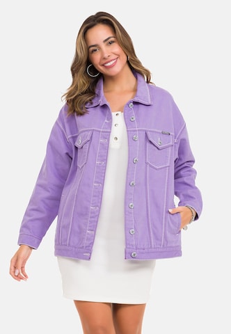 CIPO & BAXX Between-Season Jacket in Purple