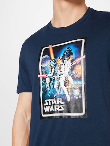 GAP Тениска 'STAR WARS' в синьо