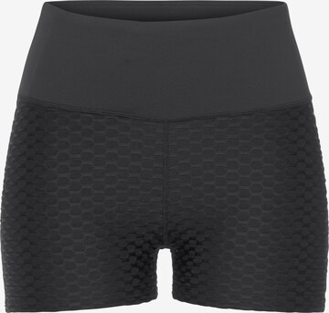 VIVANCESkinny Sportske hlače - crna boja: prednji dio