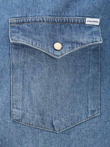 zils Jack & Jones Plus Standarta piegriezums Krekls 'Sheridan'