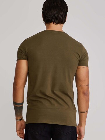 Maglietta 'Essentials' di SikSilk in verde