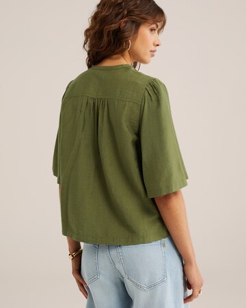 WE Fashion Blúz - zöld