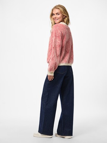Pull-over 'PCJENNA' PIECES en gris