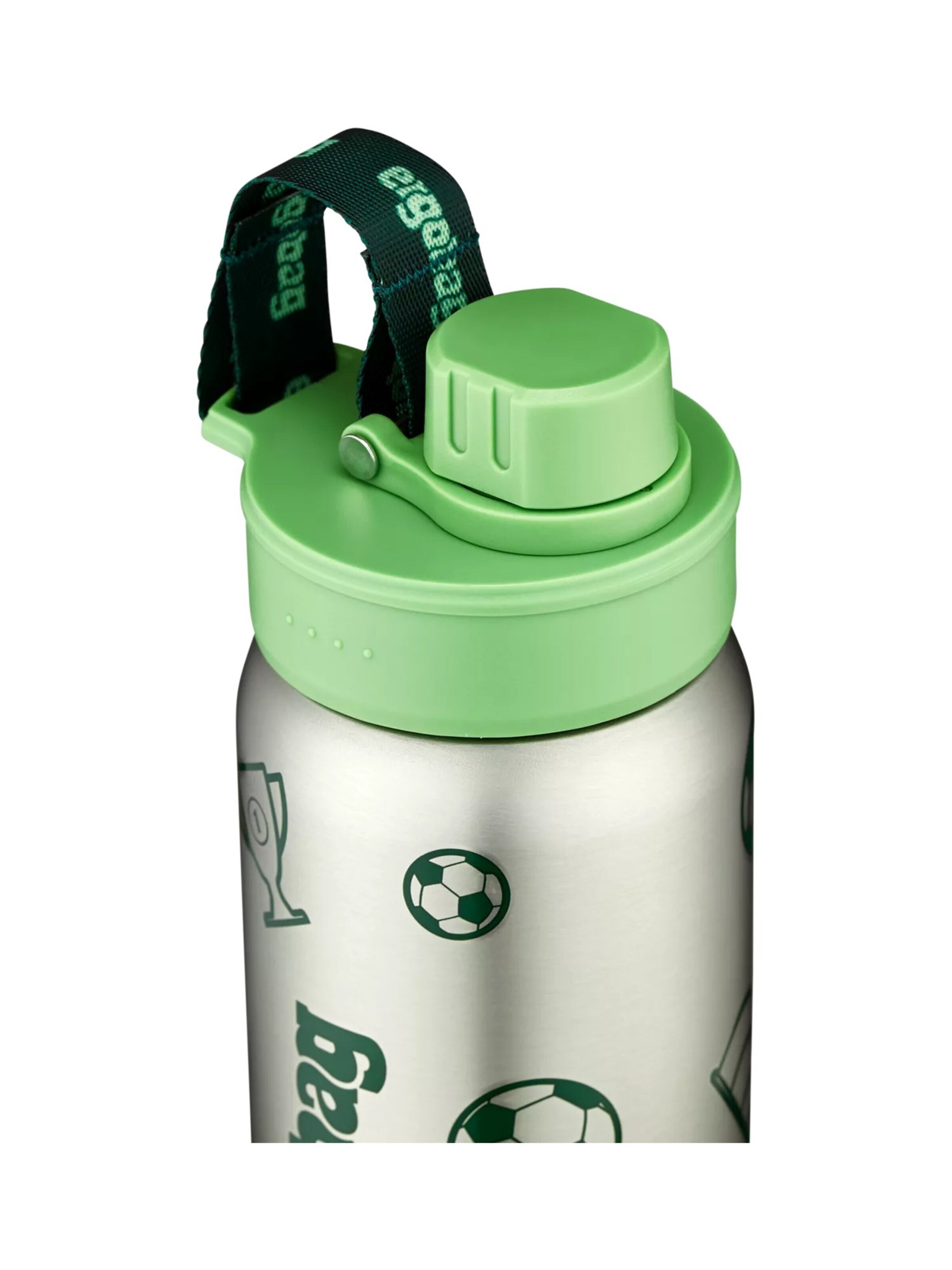 ergobag Drinking Bottle 'Trinkflasche Edelstahl Trinkflasche' in Green