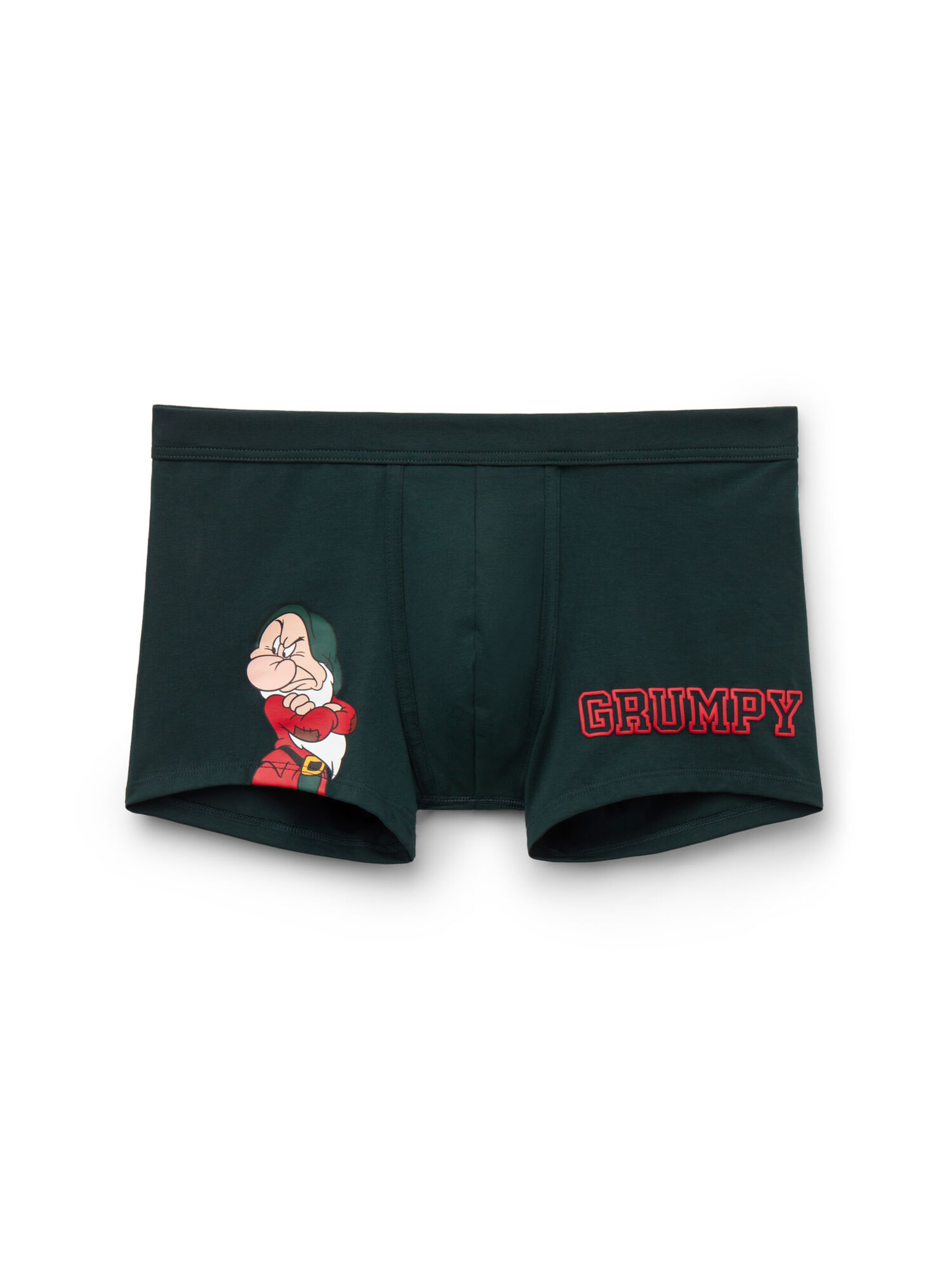IUMAN Intimissimi Boxer shorts 'Disney Brontolo' in Green: front