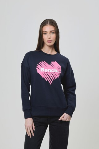 BENCH Sweatshirt in Blue: front
