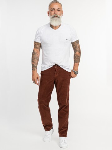 Rock Creek Loose fit Pants in Brown