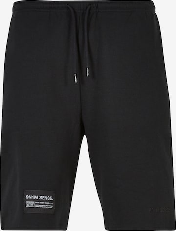 Loosefit Pantaloni 'Sense' di 9N1M SENSE in nero: frontale