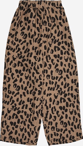 ABOUT YOU Baggy Housut 'Fanny' värissä beige: etupuoli