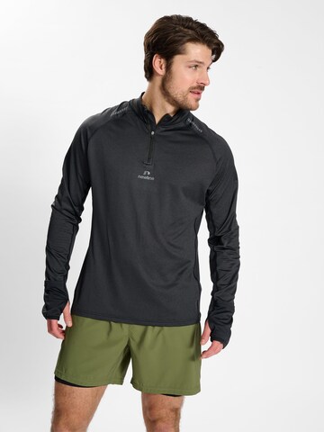 Newline Athletic Sweatshirt in Black: front