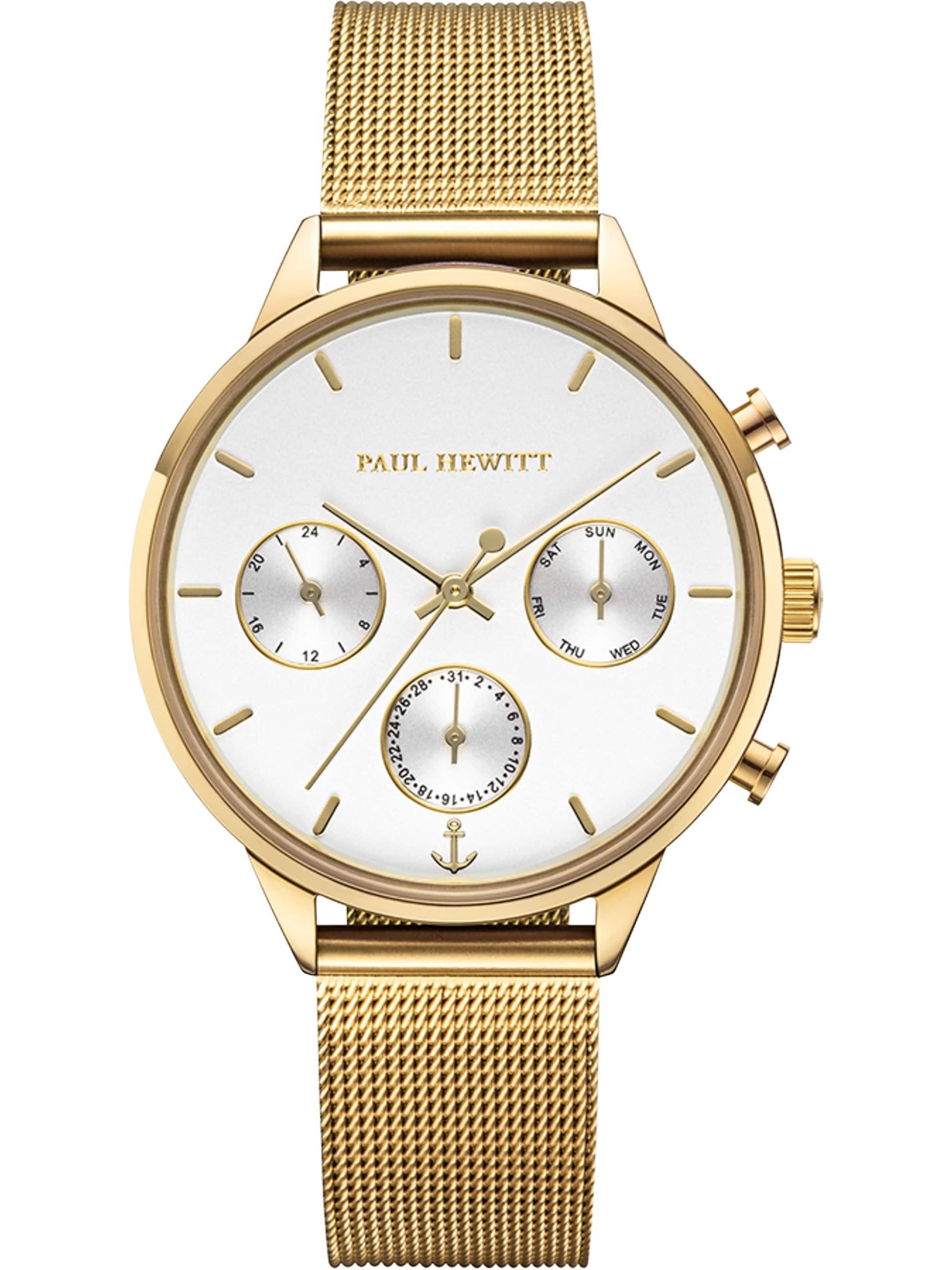 Paul Hewitt Uhr in Gold: Vorderseite