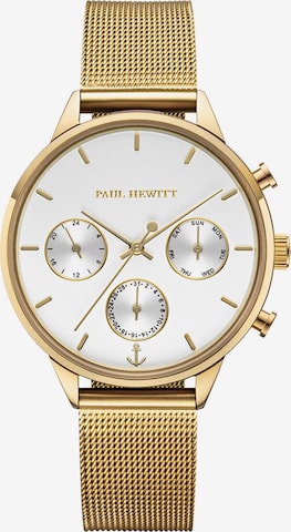 Paul Hewitt Analog Watch in Gold: front