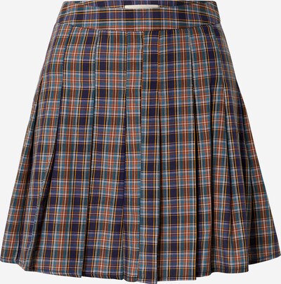 24COLOURS Skirt in Pastel blue / Dark blue / Brown / Yellow / Mixed colors, Item view