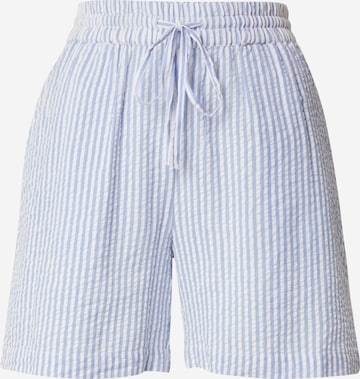 PIECES Trousers 'PCSally' in Blue: front