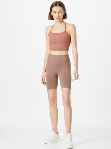 Athlecia Regular Workout Pants 'Nagar' in Brown