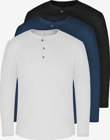 T-Shirt 'Neuville' normani en bleu : devant