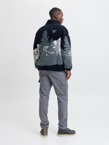 JACK & JONES Pullover 'JORBEAR MOUNTAIN' in Blau