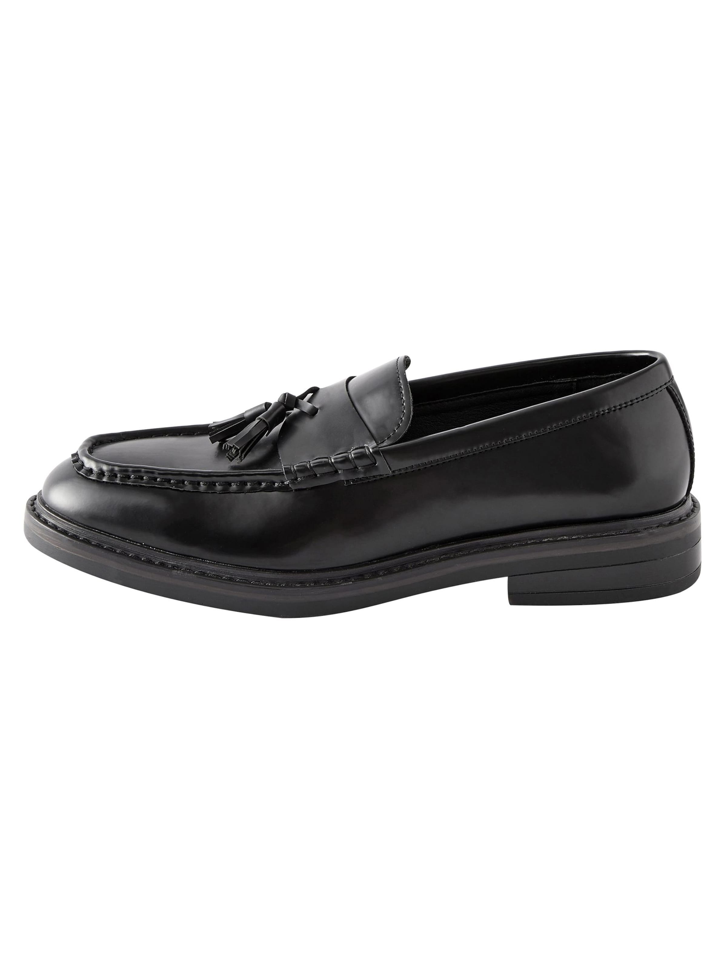 juoda Next Loaferai: priekis