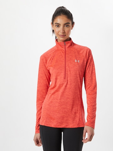 UNDER ARMOUR Funktionstopp i röd: framsida