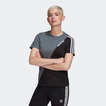 ADIDAS ORIGINALS T-Shirt in Grau: Vorderseite