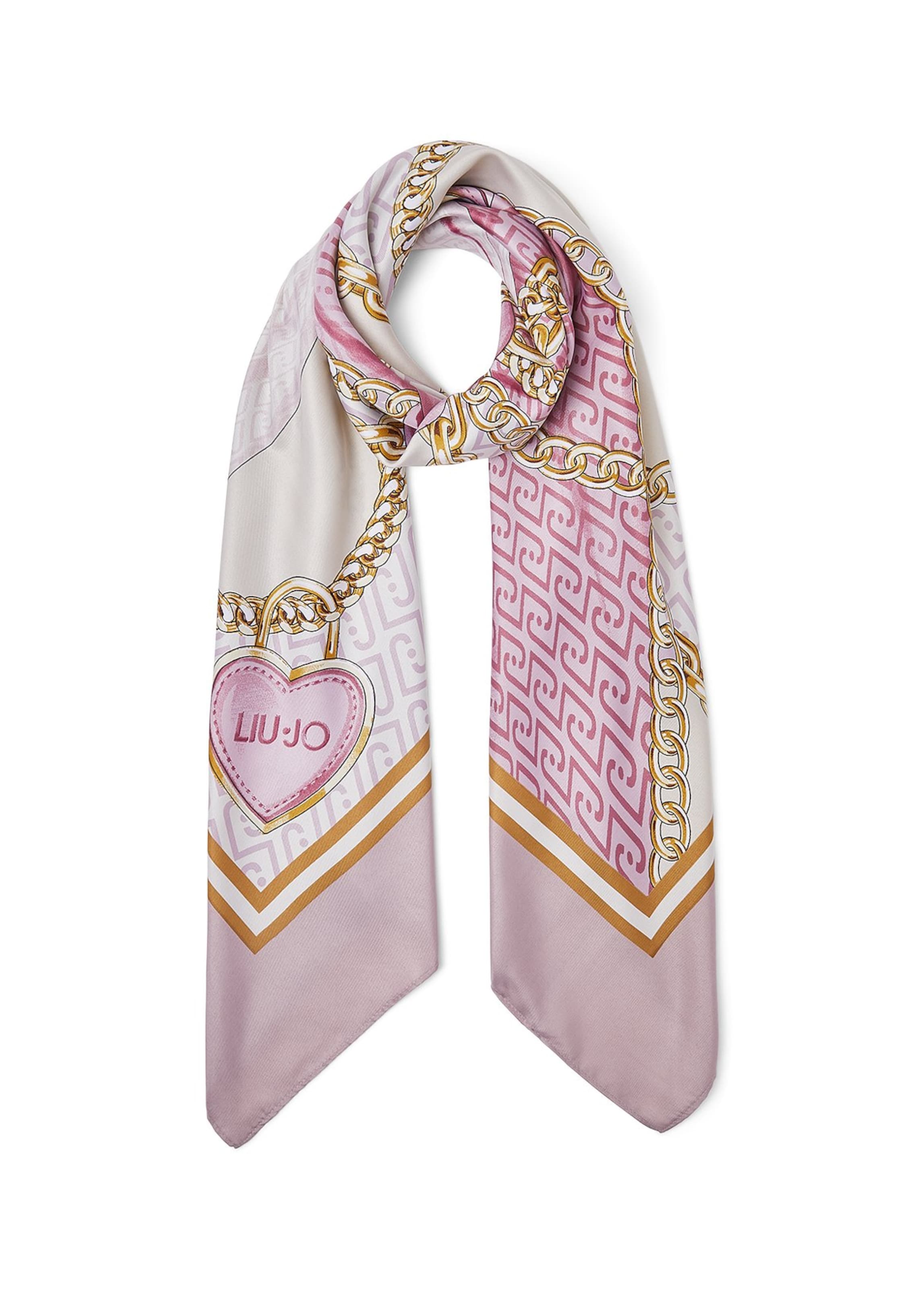 Liu Jo Oversize šátek – pink: přední strana