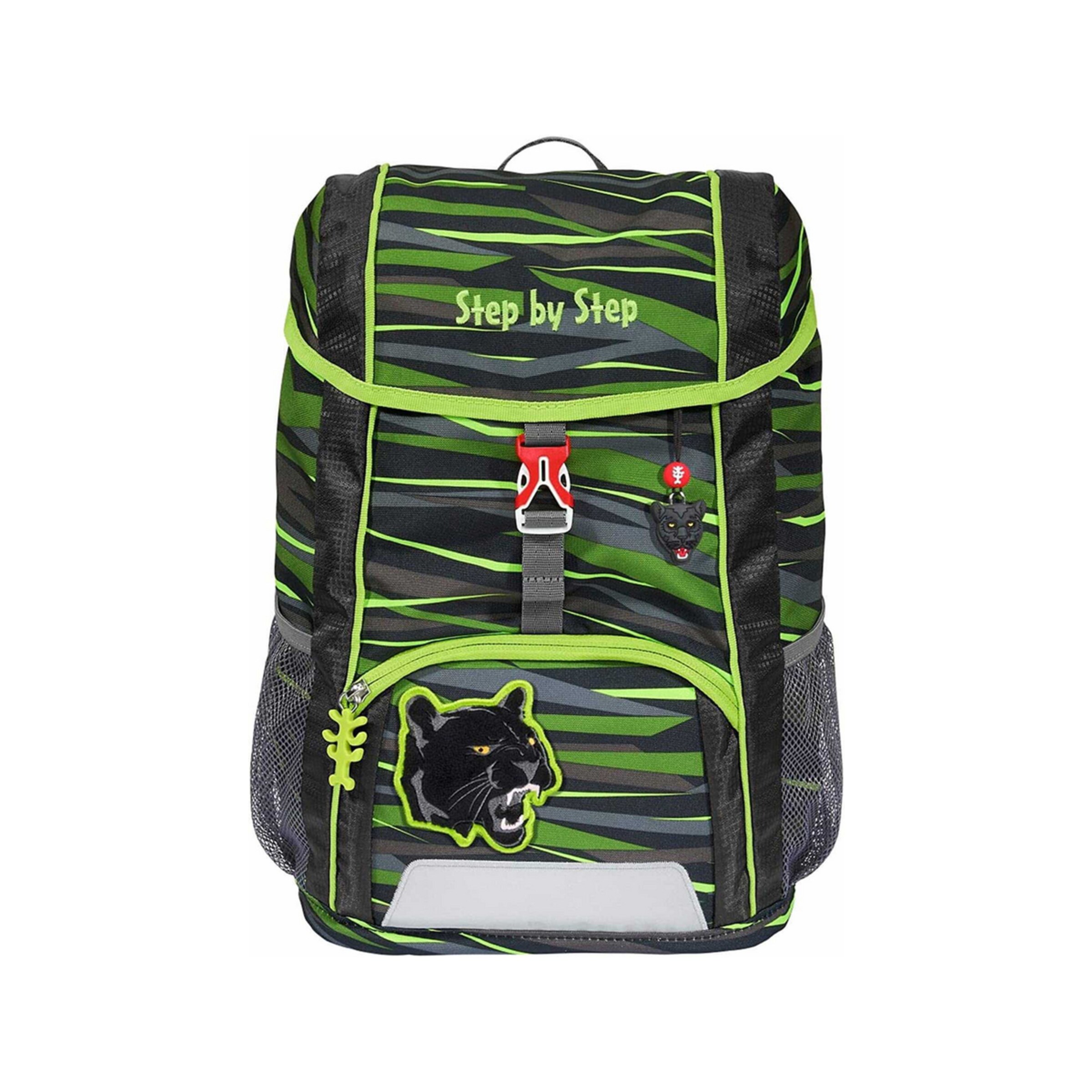 STEP BY STEP Backpack in Grey: front