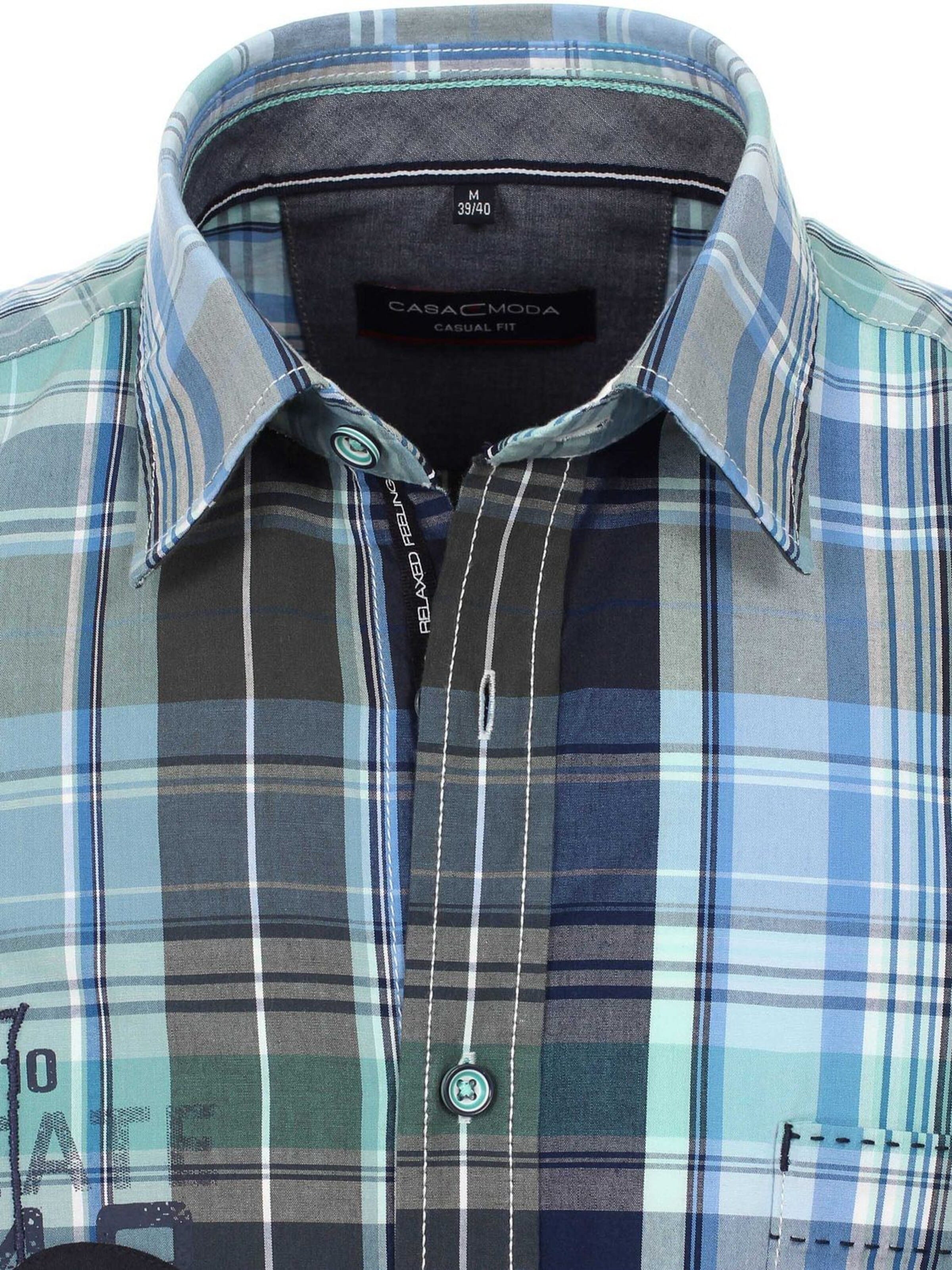 CASA MODA Regular fit Button Up Shirt in Mixed colors