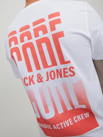 Tricou 'Ounce' de la JACK & JONES pe alb