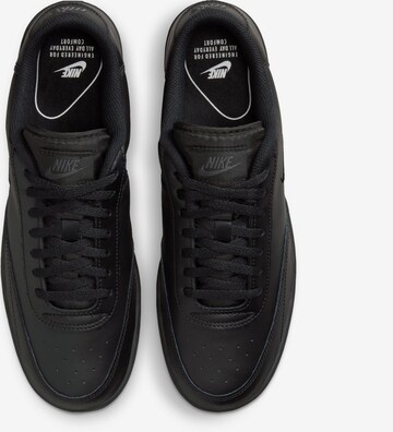 Nike Sportswear Ниски маратонки 'Court Vintage' в черно