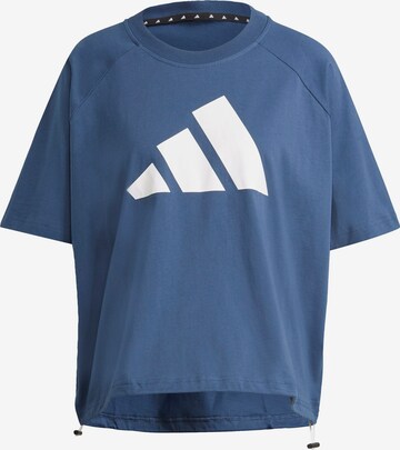 ADIDAS SPORTSWEAR Performance shirt in Blue: front