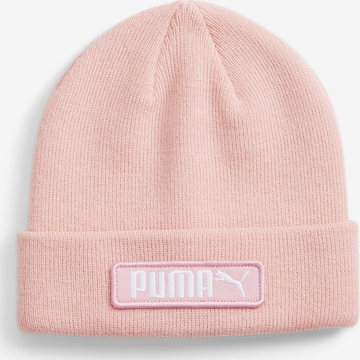 Bonnet PUMA en rose : devant