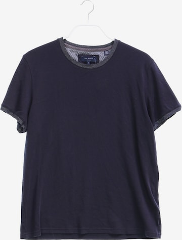 Ted Baker T-Shirt in L-XL in Blau: front
