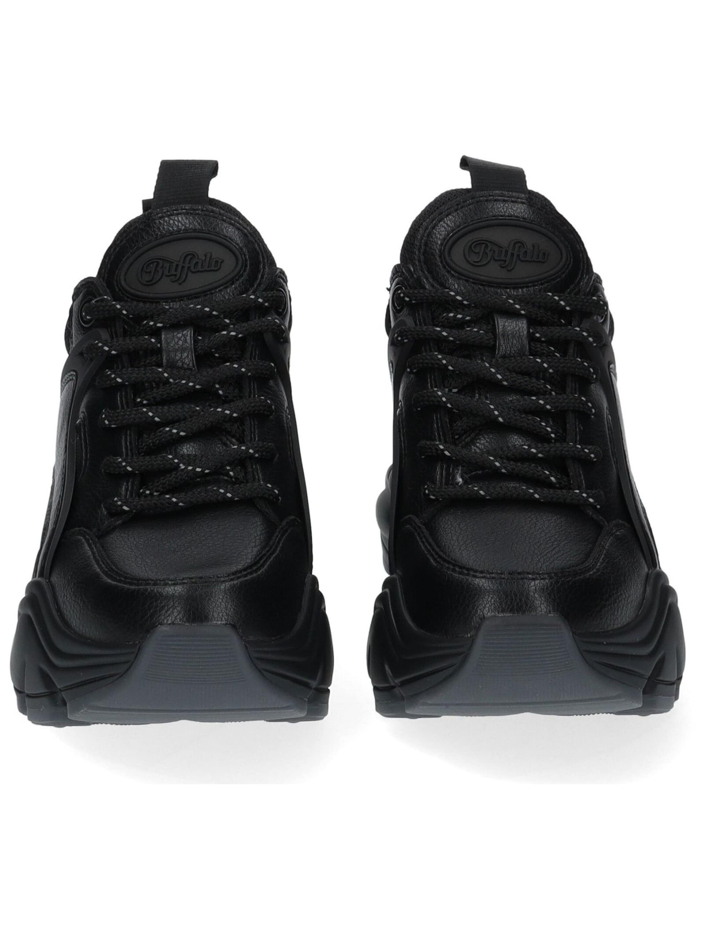 BUFFALO Matalavartiset tennarit 'Binary C' värissä musta