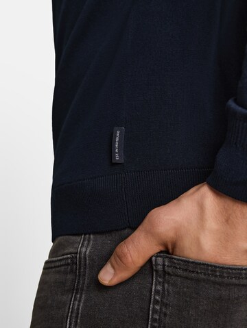 TOM TAILOR Gebreid vest in Blauw