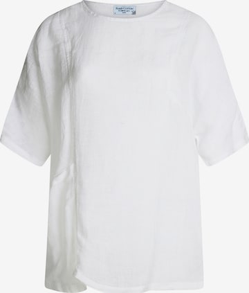 Chemisier 'Curve' Haris Cotton en blanc : devant