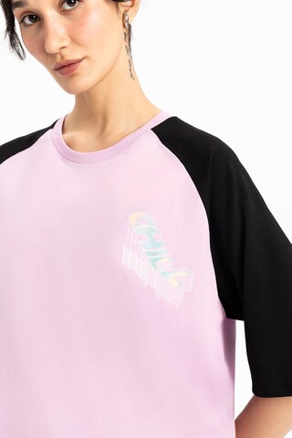 T-shirt UNIQVIBE en rose